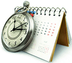 режим - календарь и часы