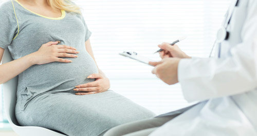 беременная женщина у врача
